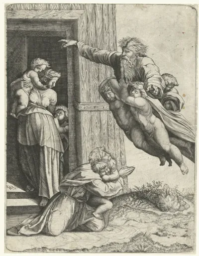 God verschijnt aan Noach