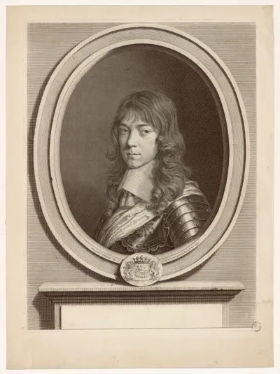 [Godefroy-Maurice de La Tour d'Auvergne]. Nanteuil ad vivum del. et sculpebat, 1657