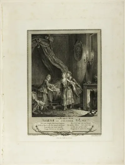 Going to Bed, from Monument du Costume Physique et Moral de la fin du Dix-huitième siècle