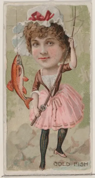 Goldfish, from the series Fishers and Fish (N74) for Duke brand cigarettes