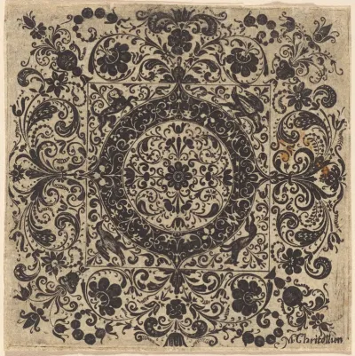Goldsmith's Ornament in Square