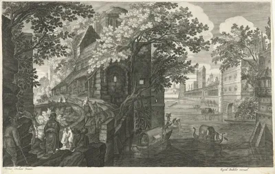 Gondels op een kanaal