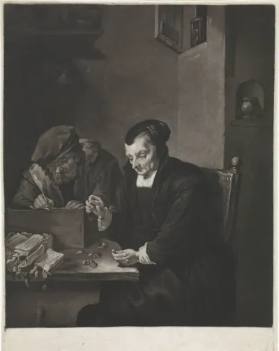 Goudweegster (variant zonder duivels)