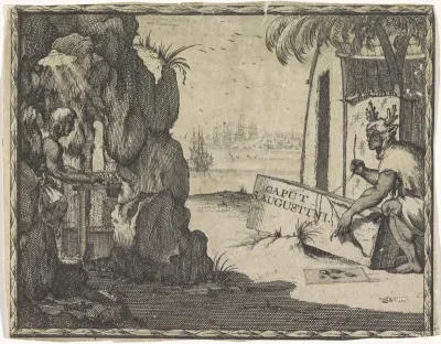Goudzoekers op Kaap Sint Augustijn