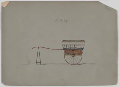 Governess Cart/Tonneau #3586