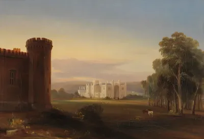 Government House, Sydney, New South Wales, 1841 oil painting