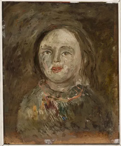 Głowa dziewczynki