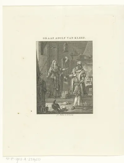 Graaf Adolf van Kleef in de ban van heks