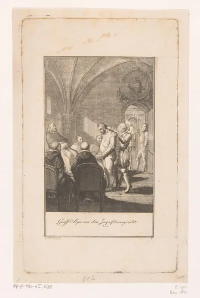 Graaf van Sayn voor de inquisitie