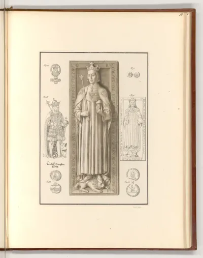 Grabstein Rudolfs von Habsburg