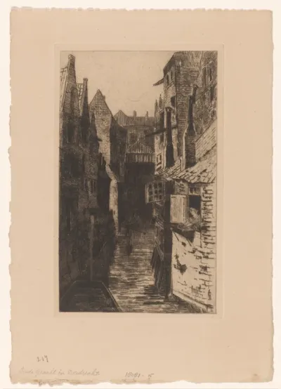 Gracht in Dordrecht