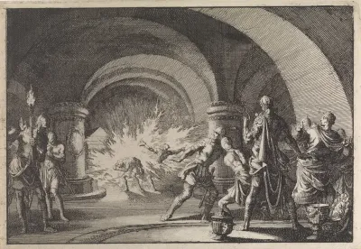 Graf van David op bevel van Herodes voor de tweede keer geopend