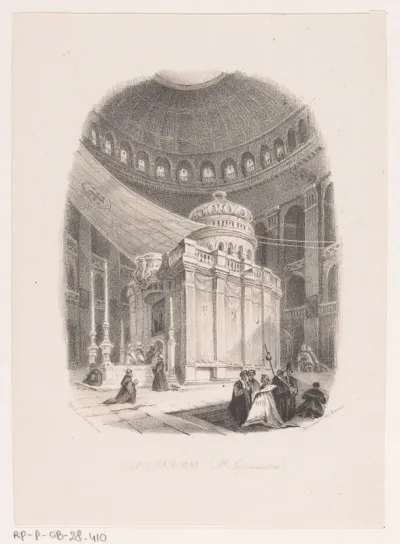 Graf van Jezus Christus in Jeruzalem