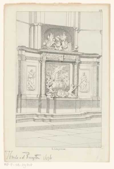 Graf van Michiel Adriaenszoon de Ruyter in de Nieuwe Kerk te Amsterdam