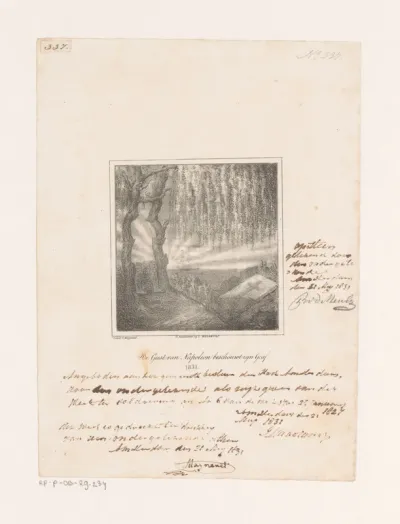 Graf van Napoleon op Sint-Helena