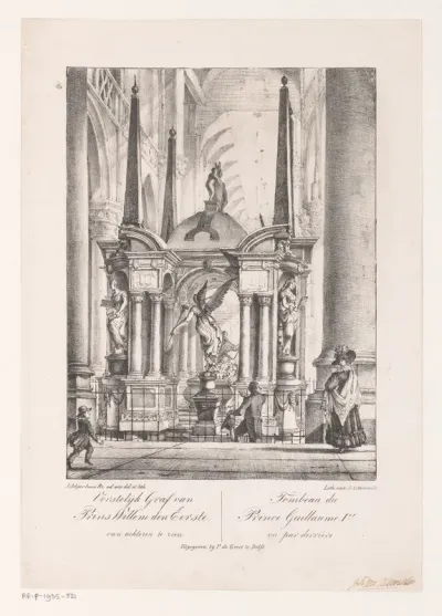 Graf van Prins Willem I te Delft