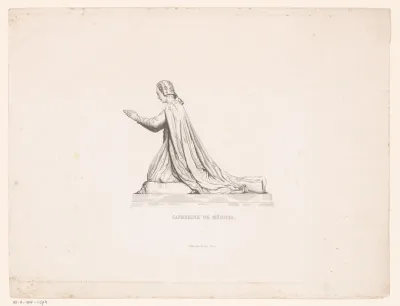 Grafbeeld van Catharina de'Medici in de Saint-Denis
