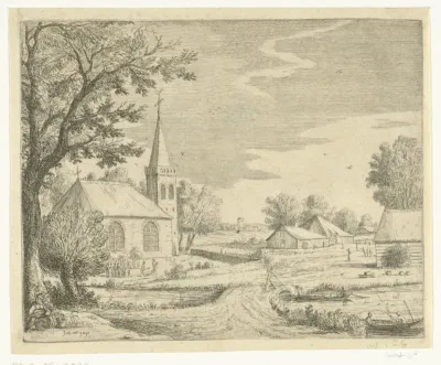 Grafdelvers voor een kerk