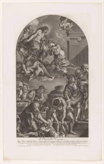 Graflegging en hemelvaart van H. Petronilla