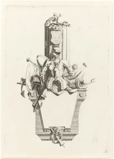 Grafmonument met het wapen van Bentinck