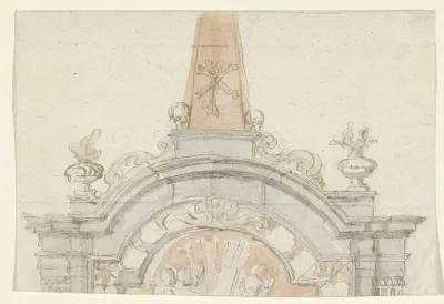 Grafmonument met obelisk