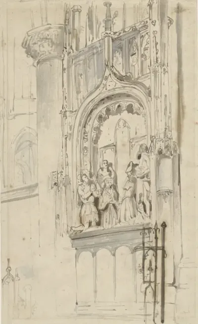Grafmonument van Engelbrecht I van Nassau, in de Grote Kerk te Breda