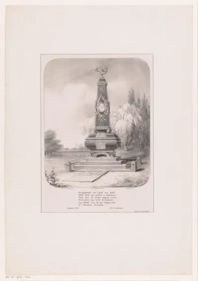 Grafmonument van Gerhard Heinrich van Senden in Zwolle