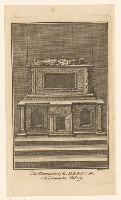 Grafmonument van Hendrik III in Westminster Abbey