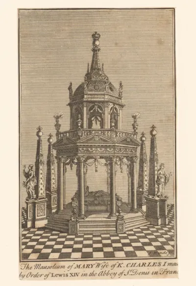 Grafmonument van Henriëtta Maria van Frankrijk in de Kathedraal van Saint-Denis