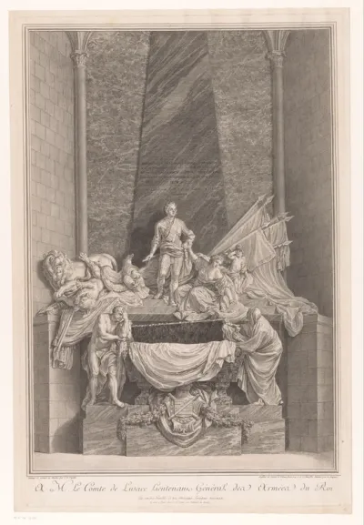Grafmonument van Mauritius van Saksen