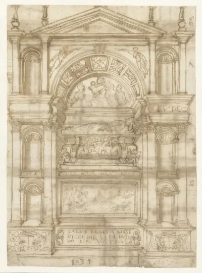 Grafmonument van paus Adriaan VI