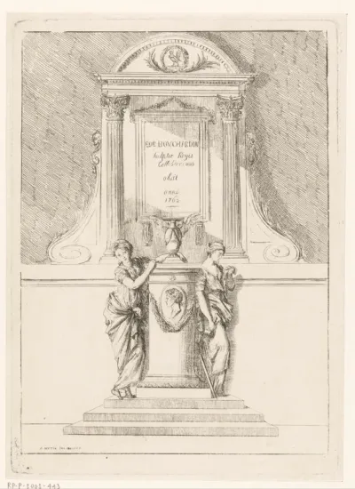 Grafmonument voor Edmé Bouchardon