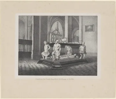 Grafmonument voor Engelbrecht II, graaf van Nassau-Dillenburg-Breda, 1504