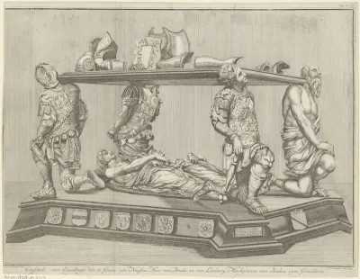 Grafmonument voor Engelbrecht II, graaf van Nassau-Dillenburg-Breda, 1504