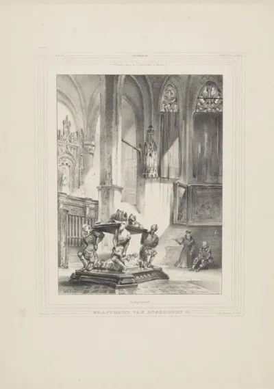 Grafmonument voor Engelbrecht II, graaf van Nassau-Dillenburg-Breda
