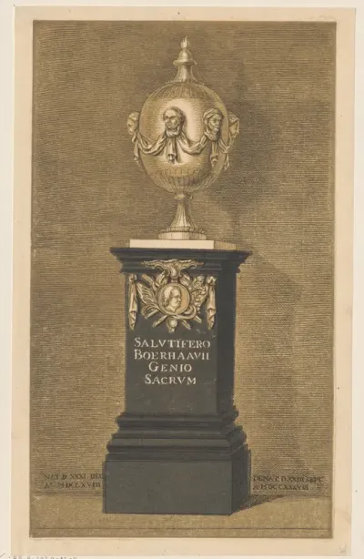 Grafmonument voor Hermanus Boerhaave