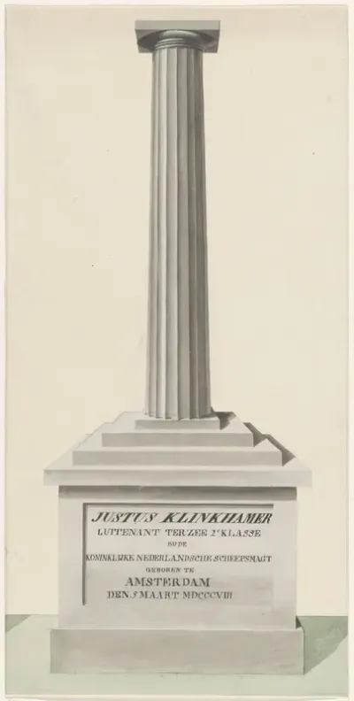 Grafmonument voor Justus Klinkhamer, 1830