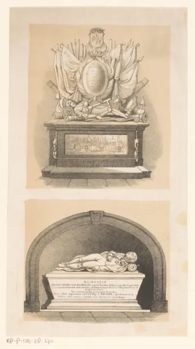 Grafmonumenten van Jan van Galen en Hendrik van Kinsbergen