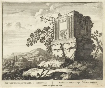 Grafsteen van M. Antonius Antius Lupus
