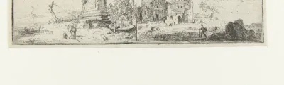 Graftombe aan de Via Cassia en het paleis van Buoncompagna