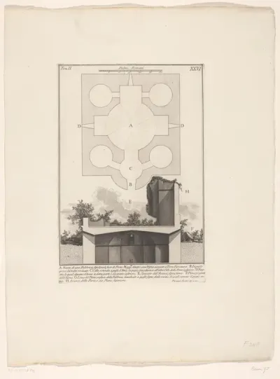 Graftombe buiten de Porta Maggiore bij de Torre Pignatara