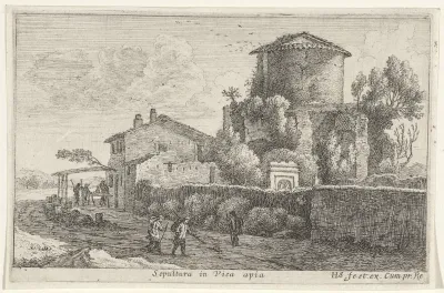 Graftombe langs de Via Appia