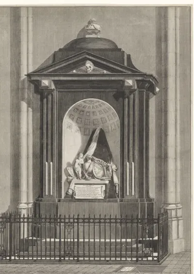 Graftombe van Hugo de Groot, overleden in 1645