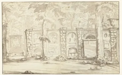 Graftombe van Johan Maurits van Nassau-Siegen en deel van amfitheater