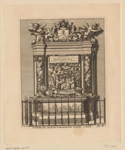 Graftombe van Maarten Harpertszoon Tromp in de Oude Kerk te Delft