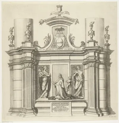 Graftombe voor Humbert-Guillaume de Precipiano, aartsbisschop van Mechelen