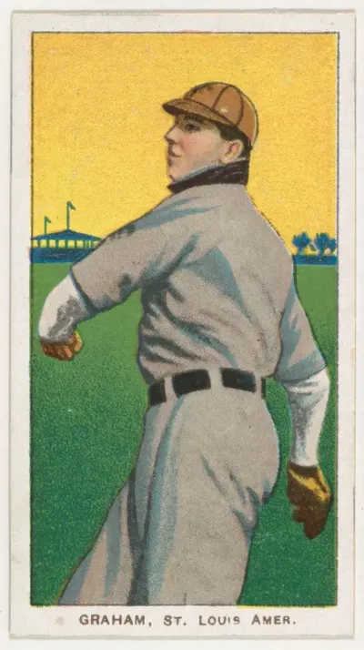 Graham, St. Louis, American League, from the White Border series (T206) for the American Tobacco Company