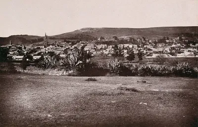 Grahamstown, South Africa: part of the town