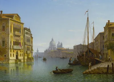 Grand Canal with views of Santa Maria della Salute