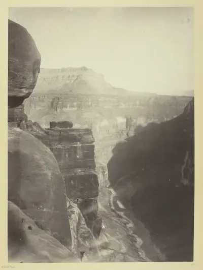 Grand Cañon of the Colorado River, Mouth of Kanab Wash, Looking East
